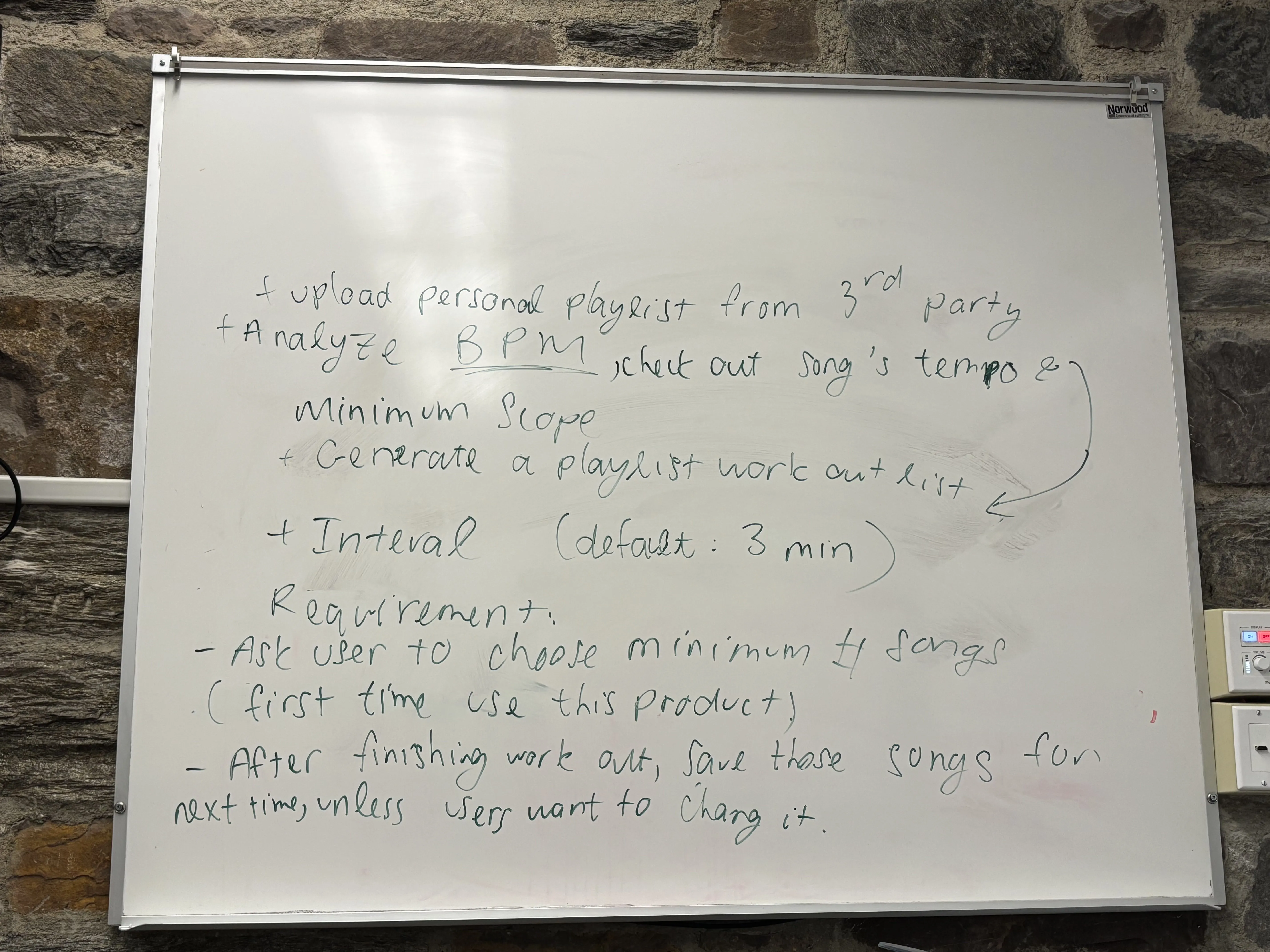 Early development brainstorm